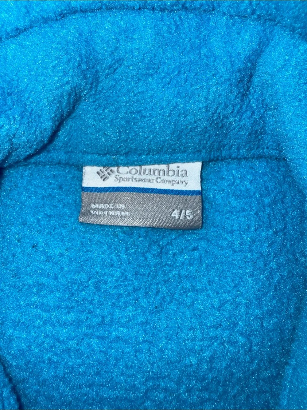 Columbia Kids' Blue Fleece Jacket - Cozy Full-Zip Coat